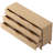 57'' W 9-Drawer Fluted Dresser, Modern Chest of Drawers, Wood Storage Organizer