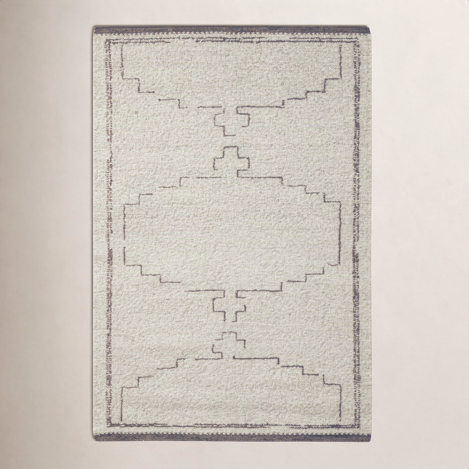 Stevens Flatweave Moroccan Rug, Rectangle 3' x 5'