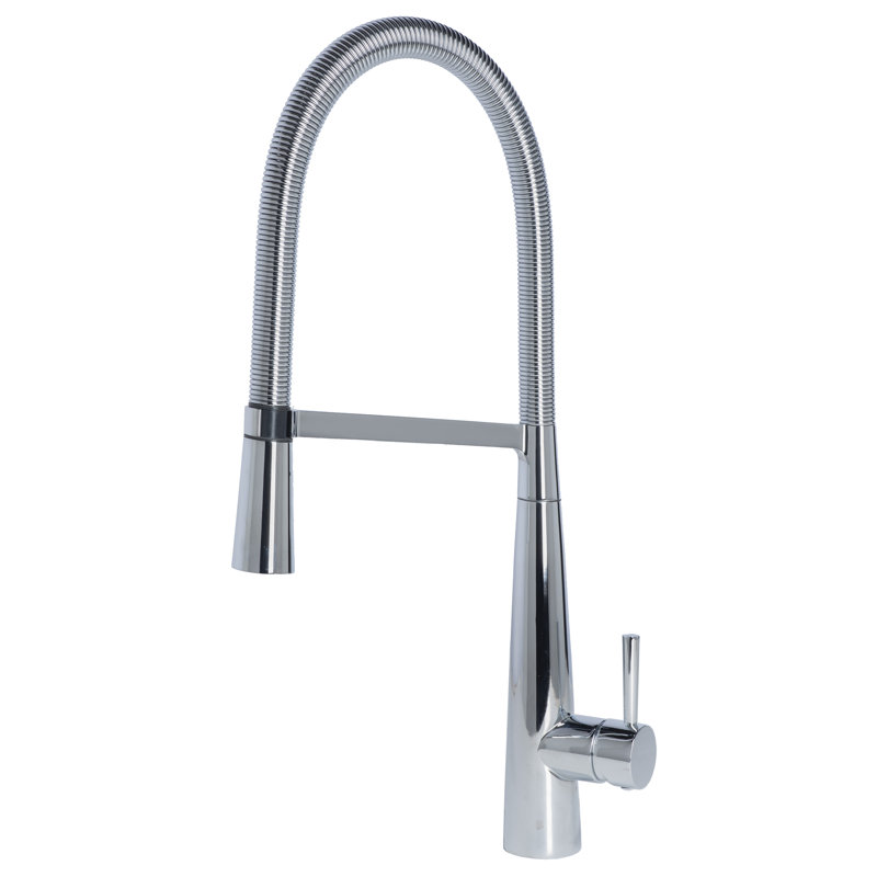 Laguna Brass Pull Down Kitchen Faucet, Chrome