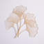Copper Metal Gingko Leaf Floral Wall Decor 35" x 1" x 34"
