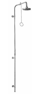 Stainless Steel Wall Mounted Outdoor Shower
