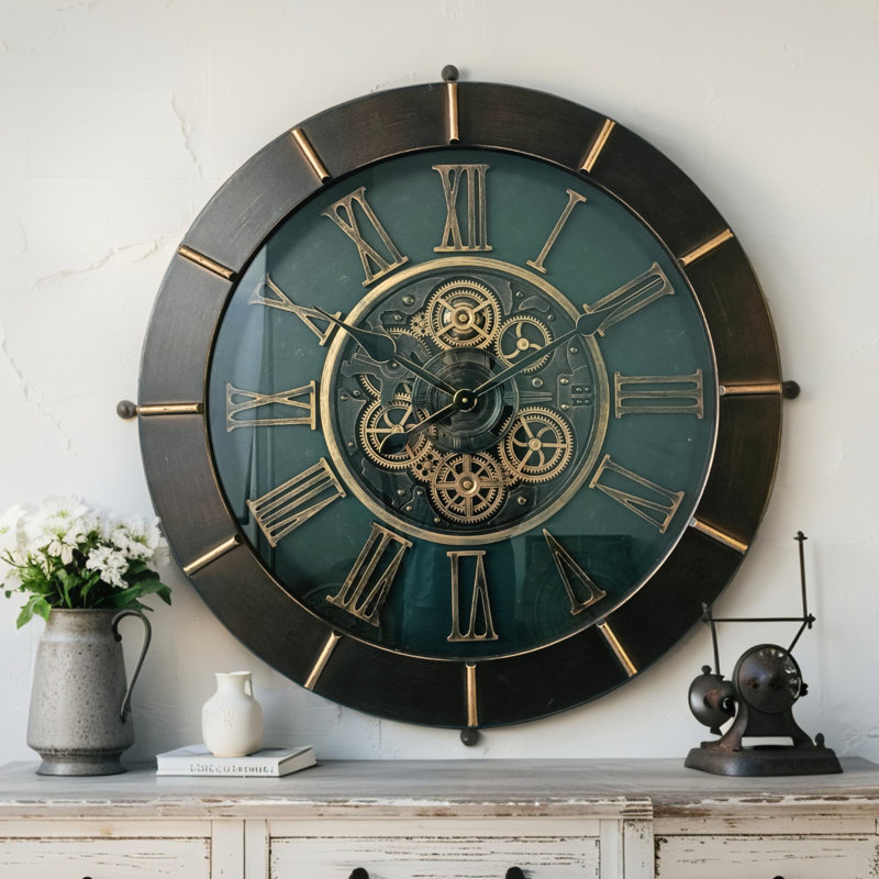 Solid Wood Wall Clock