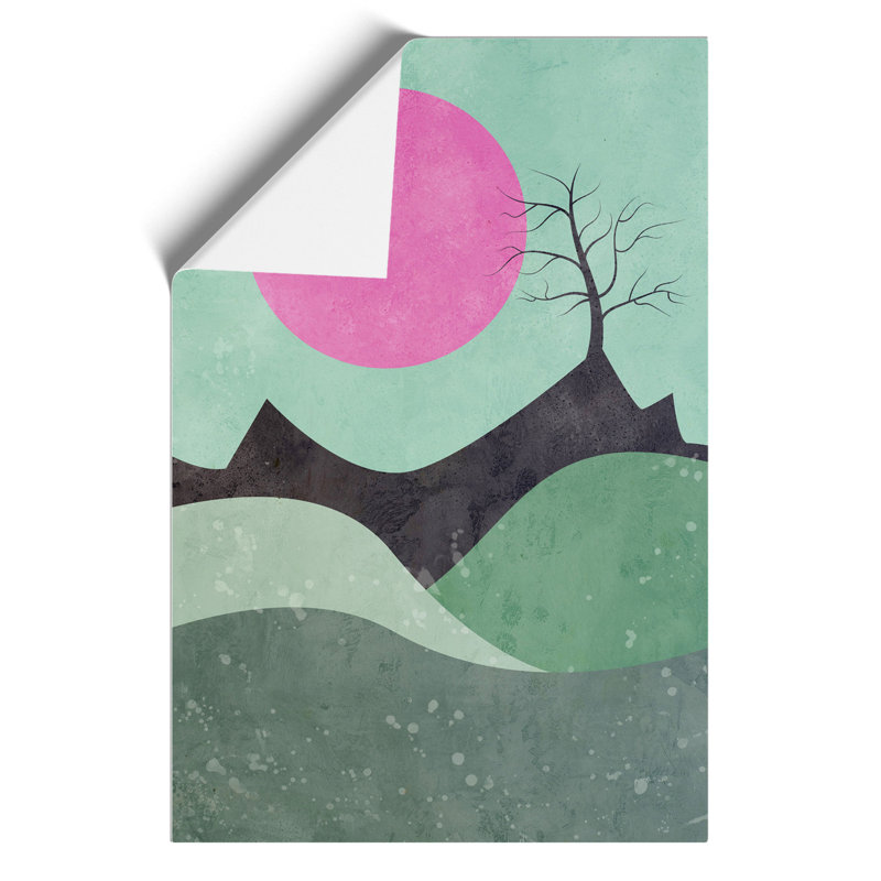 Modern Landscape - Frameless Print, 42cm H x 30cm W x 0.1cm D