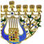 Menora de Hanoukka Monther