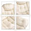 Lane Velvet With Footstool Armchair-2027761616