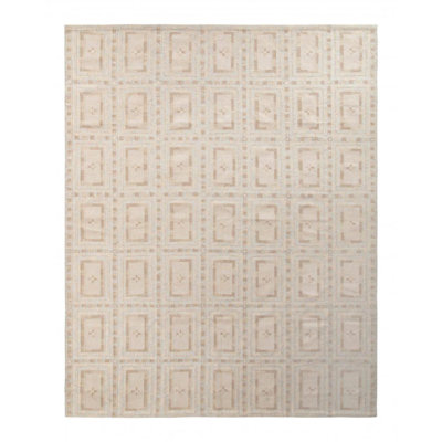 Scandinavian Wool Geometric Area Rug