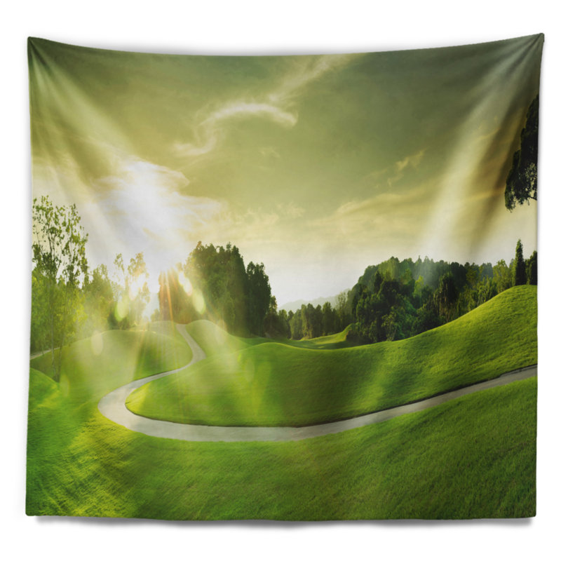 Polyester Tapestry, 32" H x 39" W