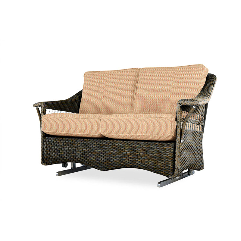 Nantucket Outdoor 2 - Seat Loveseat, Mink, Bamboo Bay Sky