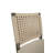 Chrishelle Oak Side Chair, Beige