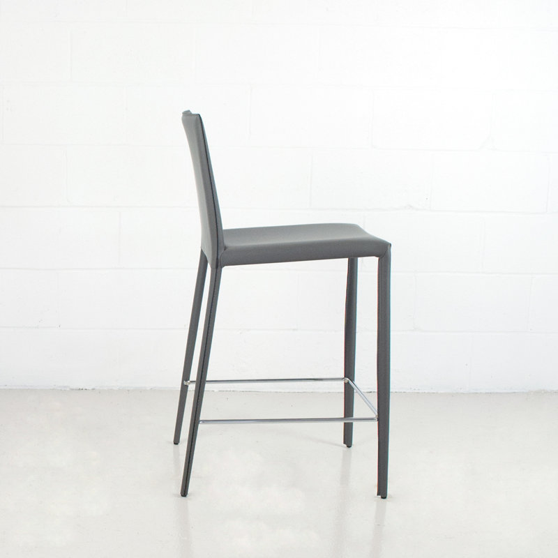 Kurland Sperazza Leather 25.5" Counter Stool, Oxford
