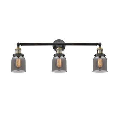 Éclairage pour salle de bain 3 lumières Aponte Bell