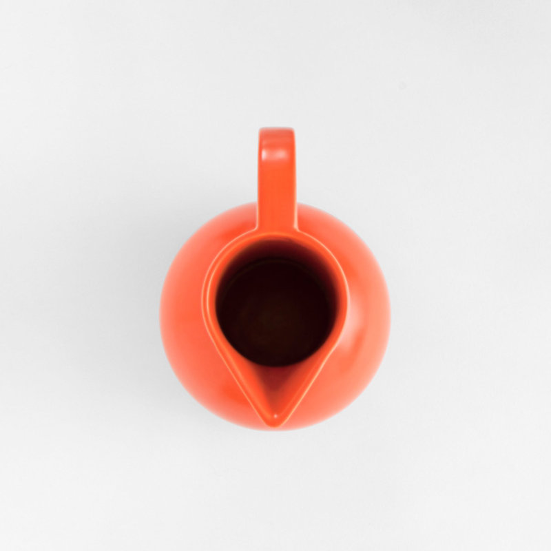 Strøm Jug by Nicholai Wiig-Hansen, 50.72 oz, Vibrant Orange