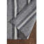 Tapis gris en laine tissé à plat à la main Desmond-1712128414
