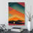 Adsila Sunset Block Colour - Wrapped Canvas Print-1832471279