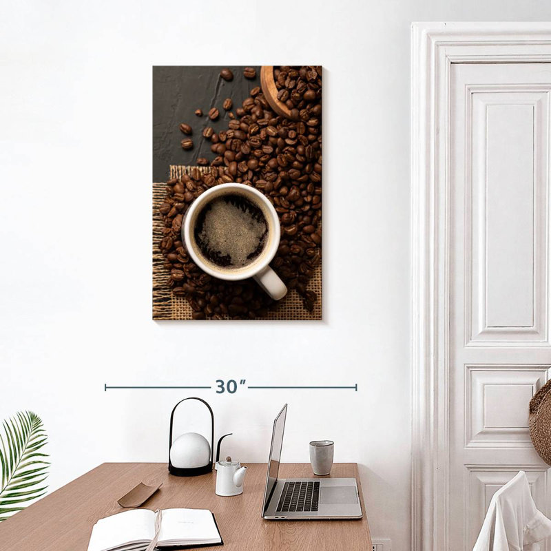 Haricots Yarlin à espresso, H 30 po x l 20 po