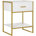 Gold/White