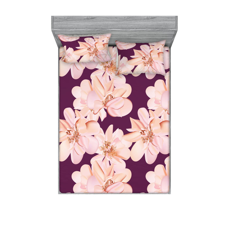 Drap-housse et taies décoratives 3 pièces Ambesonne