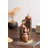 Unique Cascading Basins Ceramic Waterfall Incense Holder, Paired With A Pack Of Backflow Incense Cones. (Primary)