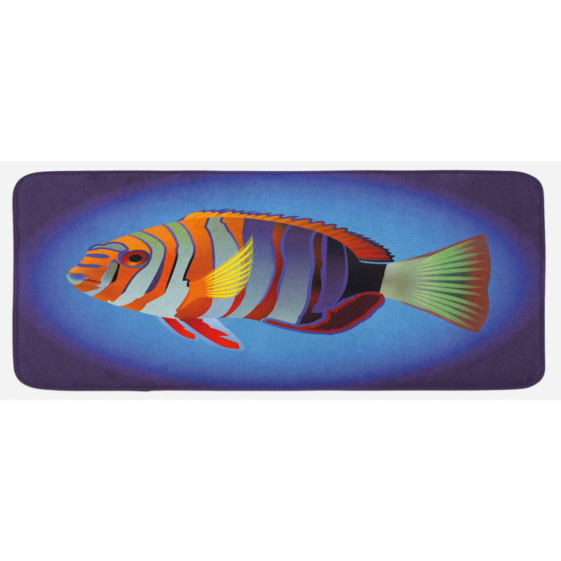 Tapis de cuisine marine