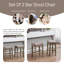 Tabouret de comptoir 26 po Cantrall-87705380-87705381