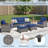 69.7-Inch Wide Deep Seating Outdoor Wicker Couch with 4-Inch Cushions-240346812