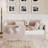 Wilder Velvet Upholstered Daybed with Side Entrance & Storage Pockets-129020382-129020384