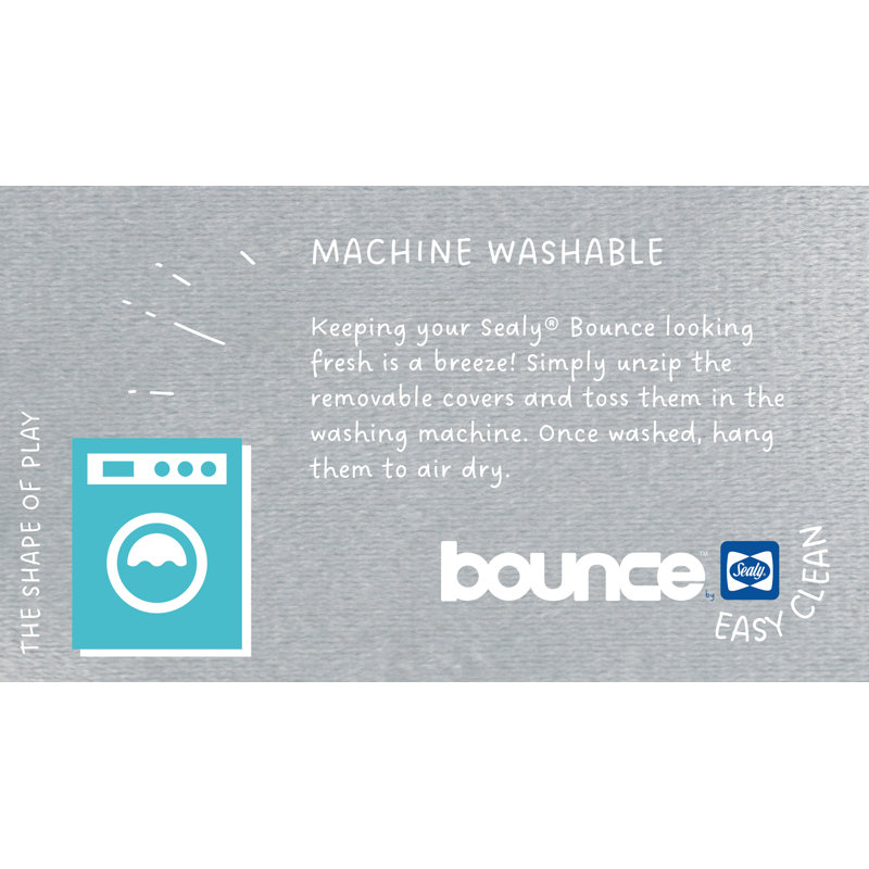 Ensemble de jeu pour enfants Sealy Bounce, Bleu ciel