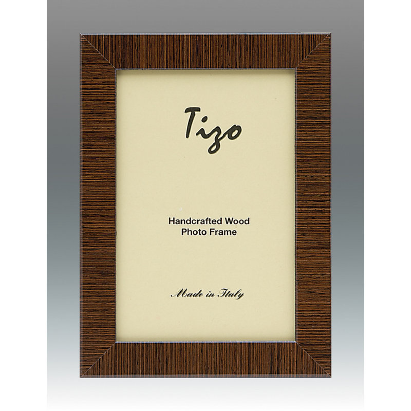 Wood Picture Frame, 4" x 6", Brown