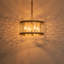 Lustre 4 lumières en verre bord de mer-778312426