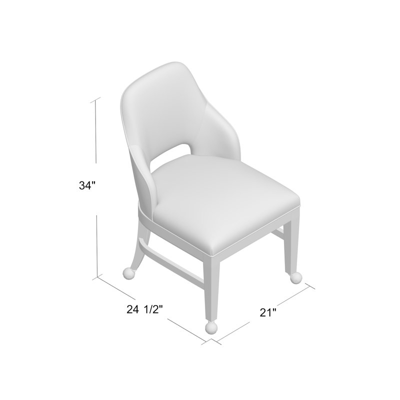 Darien Upholstered Side Chair, 3155 Linen, Espresso