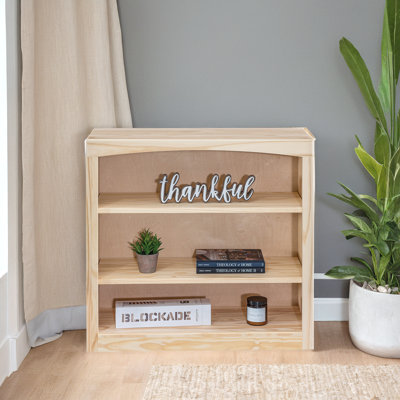 Ossy American Built Solid Wood Bookcase