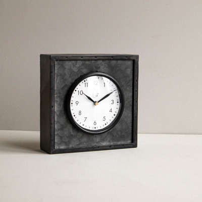 Quartz movement / Crystal Clock in Black