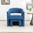 Kyah Upholstered Barrel Chair With Ottoman-1755270622