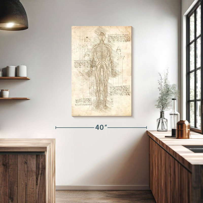 Keiri Human Nervous System, 39" H x 26" W