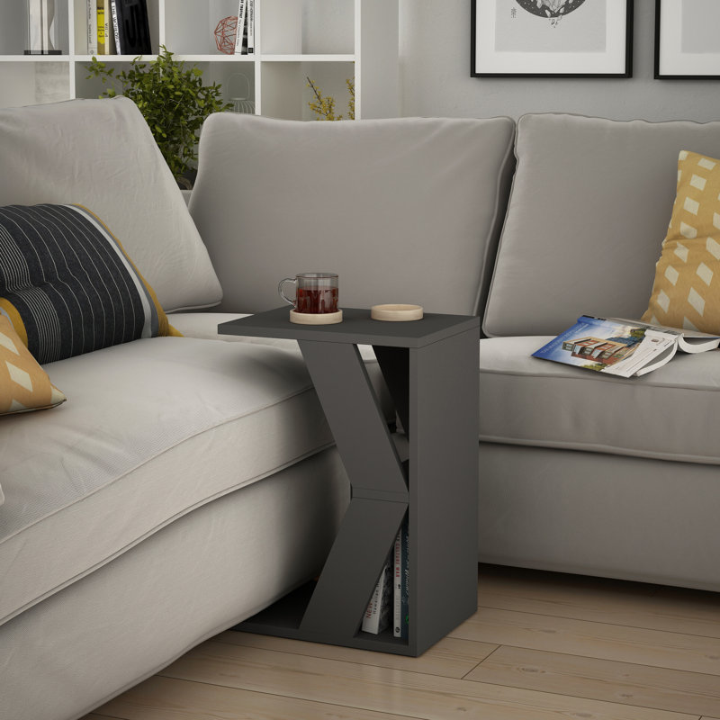 End Table, Anthracite