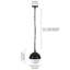 Luminaire suspendu 1 lumière Kiyonori Gianne-205590722