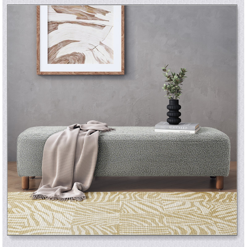 Repose-pieds confortable, gris