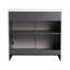 Meuble-lavabo autoportant avec lavabo et tablettes de rangement Hardrick