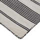 Perci Abstract Handmade Flatweave Area Rug in Noir Black