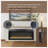 In-Wall Recessed Electric Fireplace with Remote, Multi-Color Flame & Ember Bed, LED Light Heater