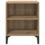 Bedside Cabinet 40 X 30 X 50 Cm Engineered Wood-1554459903