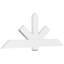 Support de pignon en PVC de qualité architecturale Kennewick-44774083-44774351