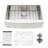 36'' L Stainless Steel Kitchen Sink