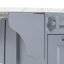 Îlot de cuisine roulant avec rangement Armoire pour poubelle inclinable, organisateur d'armoire coulissant, abattant, 2 tiroirs, 1 armoire et 5 roulettes-1763116609