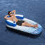 183cm Long Reclining Single Sun Lounger