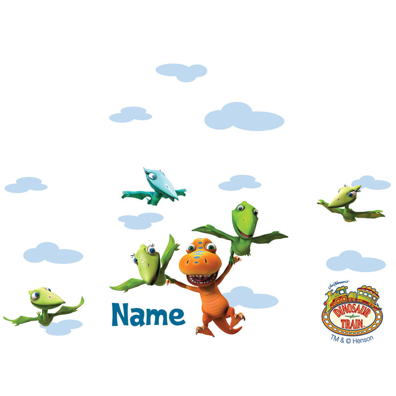 Dinosaur Train Buddy Can Fly, veilleuse personnalisée avec nom personnalisé imprimé