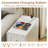 Narrow End Table With Charging Station-468179735