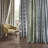 Julie Printed Botanical Blackout Single Curtain Panel-520148571-520148570