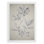 Imprimé floral rétro CCX III - reproduction de toile seulement - non encadrée