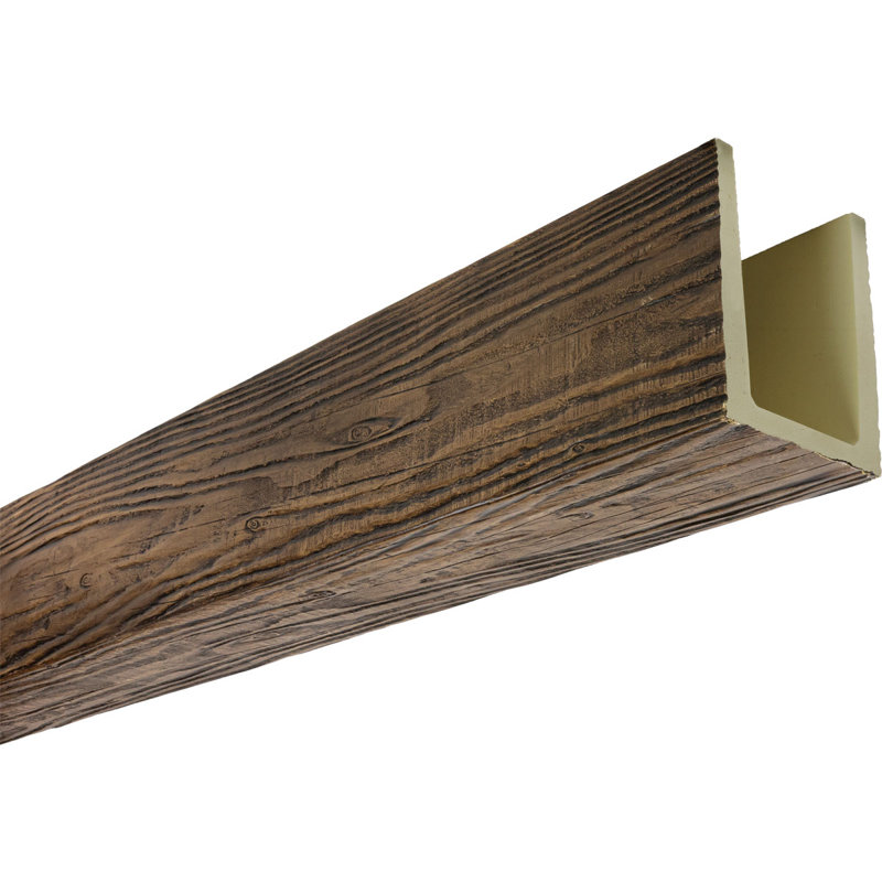Poutre Heritage Timber Mena, Brun Kona, H 7,5 po x l 7,5 po x P 96 po